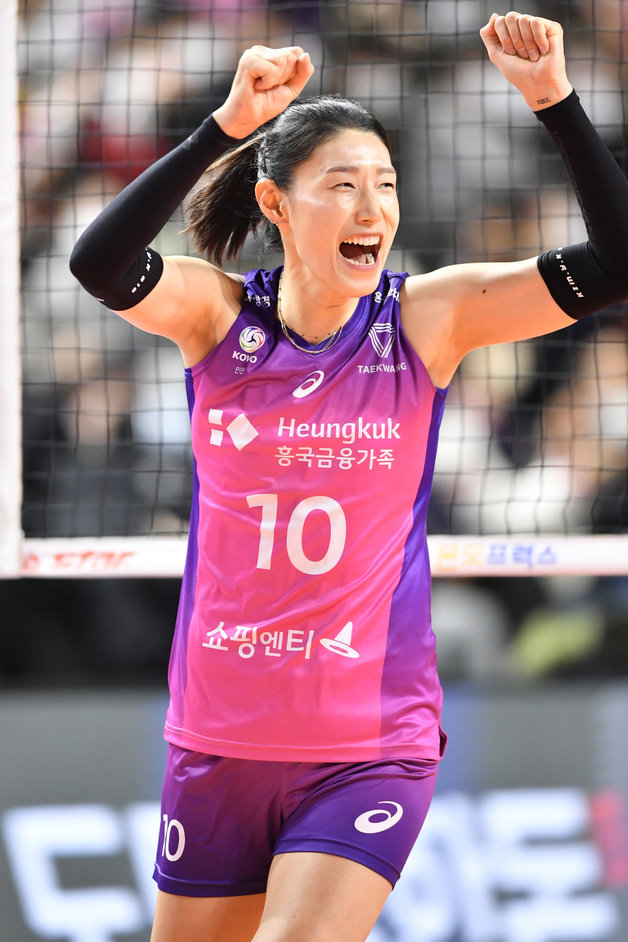 흥국생명의 김연경(KOVO제공)