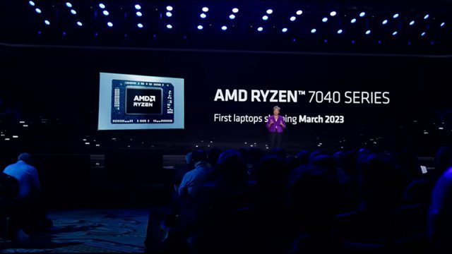AMD는 CES2023 기조연설을 통해 라이젠 7000 시리즈 데스크톱 및 노트북 프로세서 라인업을 추가했다. 출처=AMD