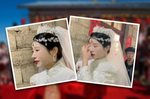 결혼 직후 파혼을 선언한 신부 - 웨이보 갈무리