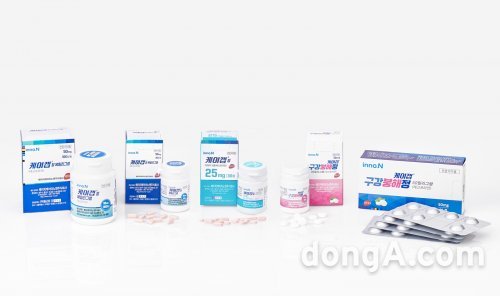 HK이노엔 위식도역류질환 신약 케이캡 전제품 이미지