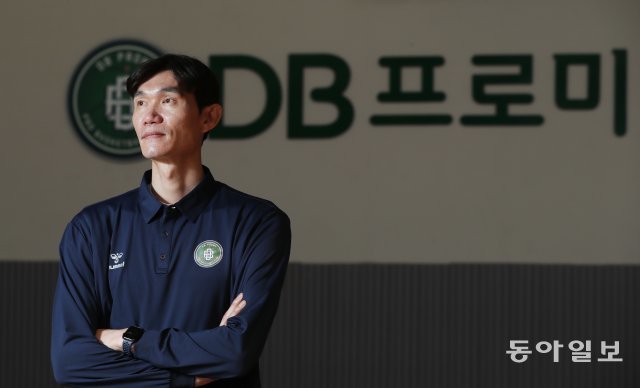 김주성 프로농구 DB 감독 대행. 원주=신원건 기자 laputa@donga.com