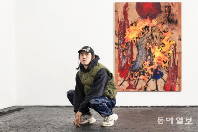 태국 출신 현대미술가 코라크릿 아룬나논차이. 사진 안천호, 국제갤러리 제공
