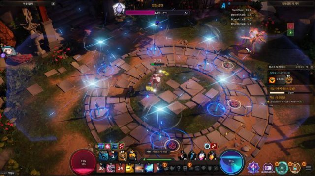 나이트 워커 전투(자료 출처-게임동아)