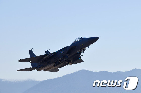공군 F-15K 전투기. (공군 제공) 2021.2.9/뉴스1