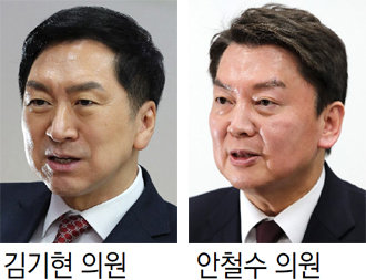 김기현 “당 대통합 이끌어 내년 총선서 승리”… 안철수 “수도권-중도-2030 공략, 과반 확보”