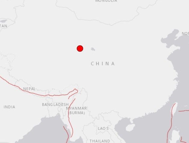 중국 지진