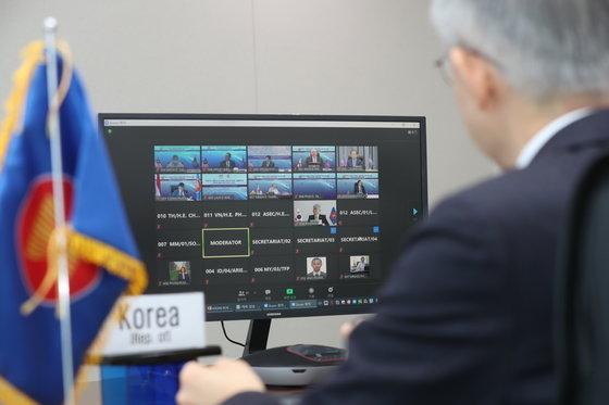 ‘제1차 한-아세안 디지털장관회의’(자료사진)(과학기술정보통신부 제공) 2021.1.22/뉴스1