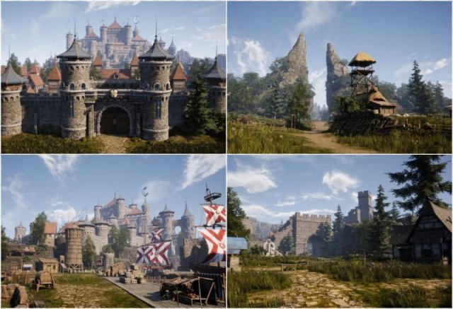 언리얼 엔진4를 활용한 수준 높은 그래픽 (출처-카카오게임즈)