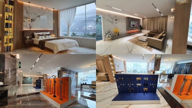 아리아상재 대형 전시장 내부 모습