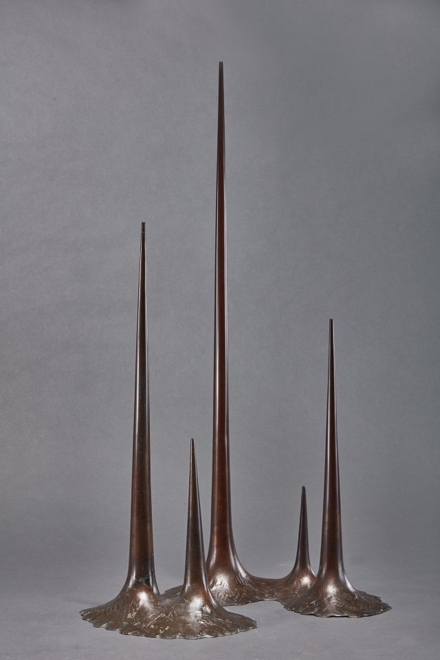 최만린, 0 93-2, 1993, 브론즈, 30x30x60cm, 성북구립미술관 소장