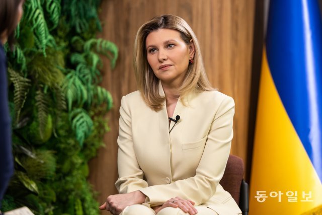 [단독]우크라 젤렌스카 여사 인터뷰 전문… “우크라만의 전쟁이라 여겨질까 가장 두렵다”