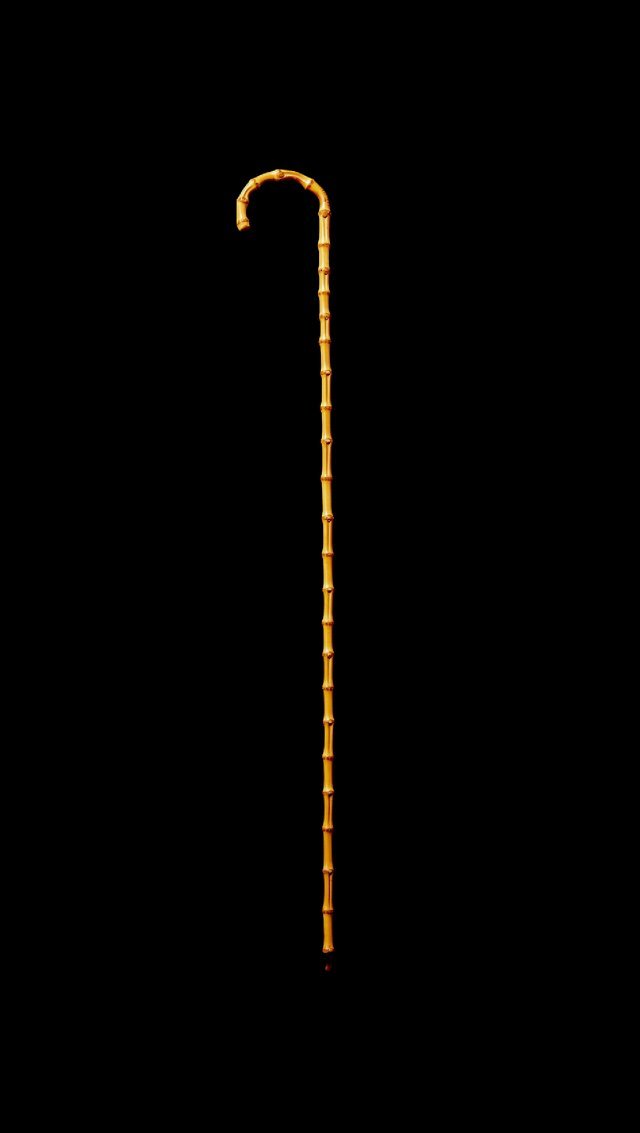 찰리 채플린의 아이코닉 캐릭터 ‘리틀 트램프’가 사용한 대나무 지팡이.