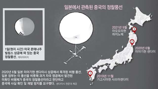 Japan "Attacked Chinese Reconnaissance Balloons Three Times In The Past ...