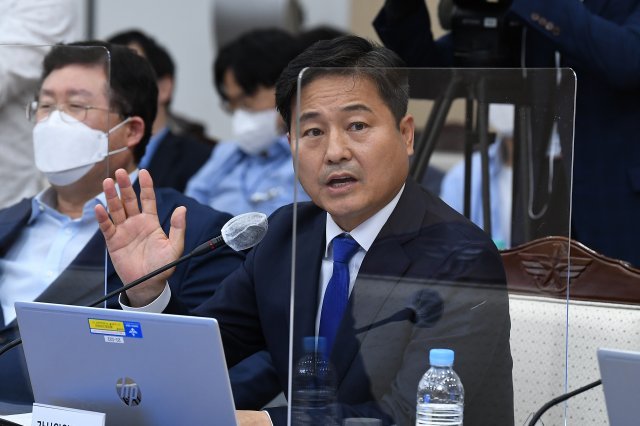 더불어민주당 김영배 의원. 국회사진기자단