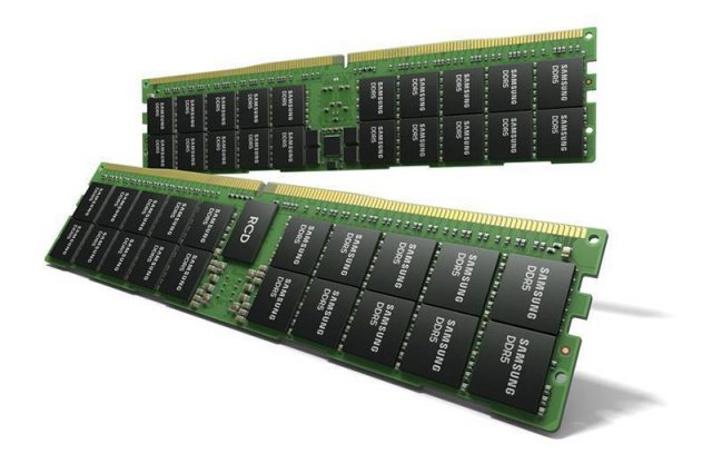 삼성전자의 DDR5 메모리 모듈 (출처=삼성전자)