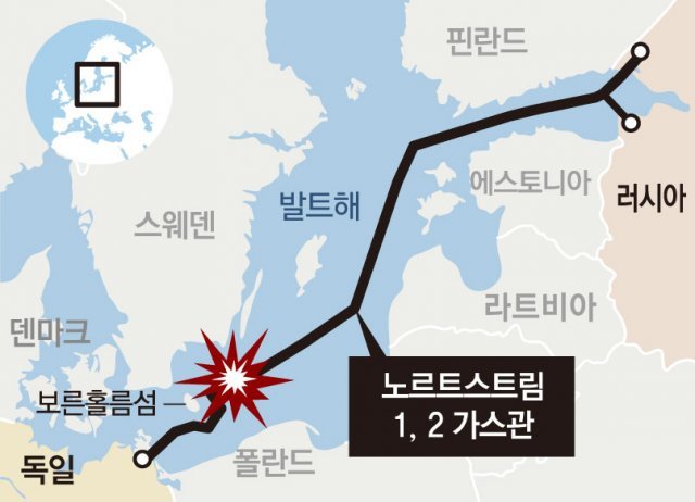美 “러 가스관 폭발 배후에 親우크라 세력”… 우크라는 부인｜동아일보