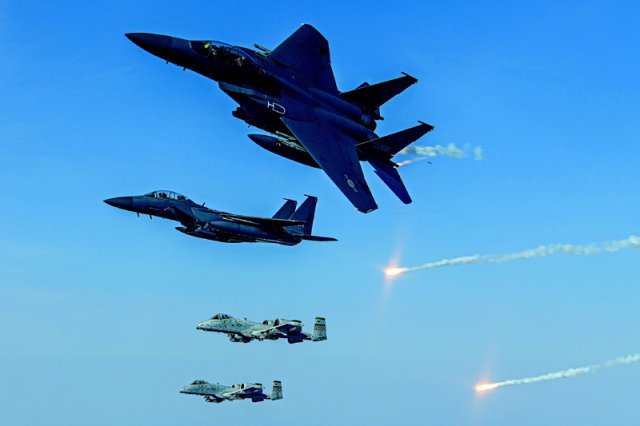 한미 공군 ‘쌍매훈련’, 13일부터 ‘자유의 방패’ 연합훈련… 北, 단거리 탄도미사일 도발