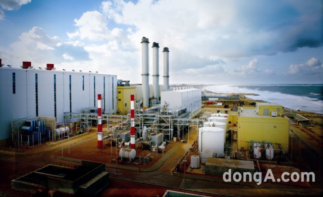 리비아 벵가지 북부발전소 전경. 대우건설 제공
