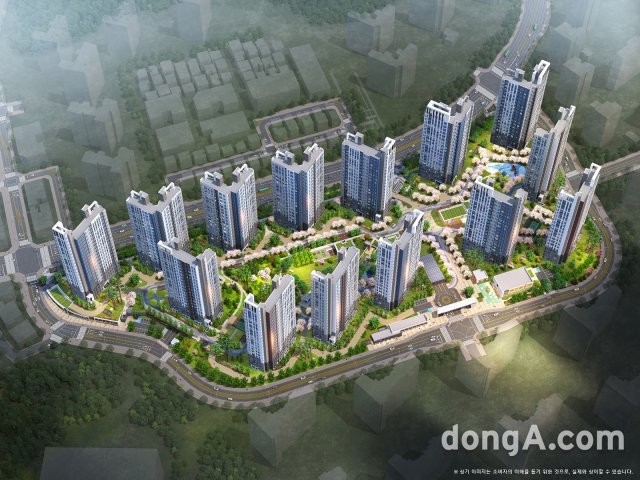 금강펜테리움 6차 센트럴파크 조감도