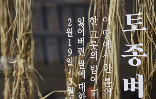 우보농장과 토종벼를 주제로 기획한 팝업스토어_출처 : 프로젝트 렌트