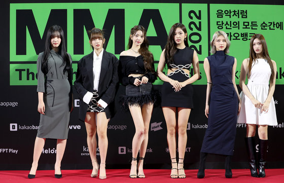 아이브(IVE) 리즈(왼쪽부터)와 레이, 장원영, 안유진, 가을, 이서 ⓒ News1