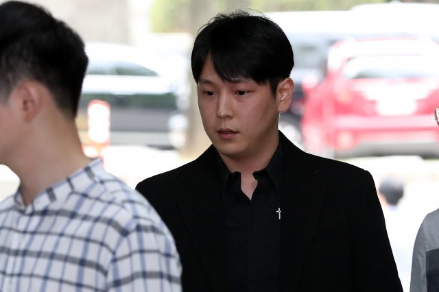 그룹 B.A.P 출신 힘찬(33·본명 김힘찬). 뉴스1