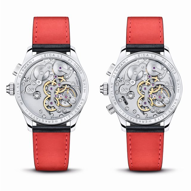 고운 모래로 연마하는 과정을 거쳐 완성되는 라이카 워치의 무브먼트_출처  : Leica Camera