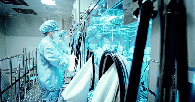 보령의 항암제 생산 라인. 보령은 암종별 포트폴리오 확장 노력을 지속하는 동시에 신규 출시 품목의 시장점유율 확대에 집중해나갈 방침이다. 보령 제공