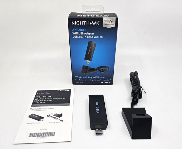 넷기어 나이트호크 A8000의 제품 구성 (출처=IT동아)