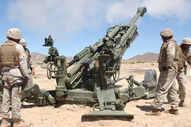 미국이 우크라이나 측에 지원한 ’M777 155mm 견인포’. 155mm 포탄을 사용하는 무기다. 한국은 155mm 포탄 50만 발을 미국에 대여하기로 했다. 미국 국방부 홈페이지 캡쳐