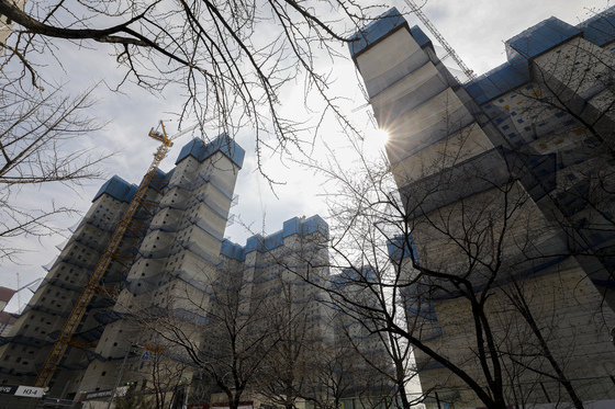 서울 강동구 올림픽파크 포레온(둔촌주공) 공사 현장. 2023.3.20/뉴스1 ⓒ News1