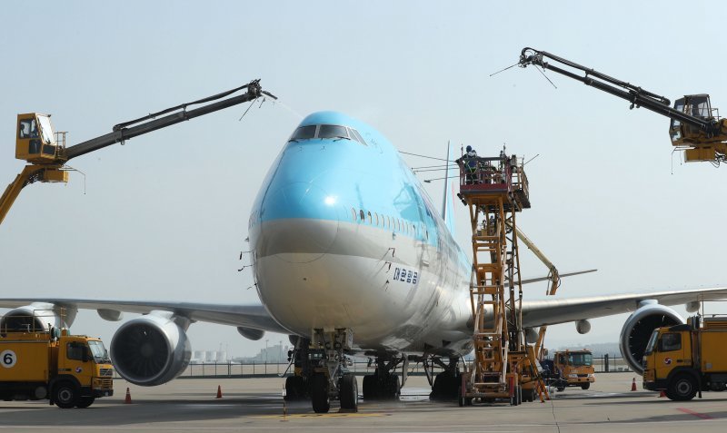 이 기체는 B747-8i인데요, 747 시리즈의 마지막 모델로 알려져 있습니다.