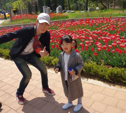 김민규 씨와 딸. 한국장기조직기증원