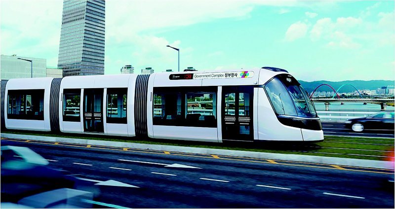 새롭게 대전 도심에 등장할 대전도시철도 2호선 트램 이미지. 대전시 제공