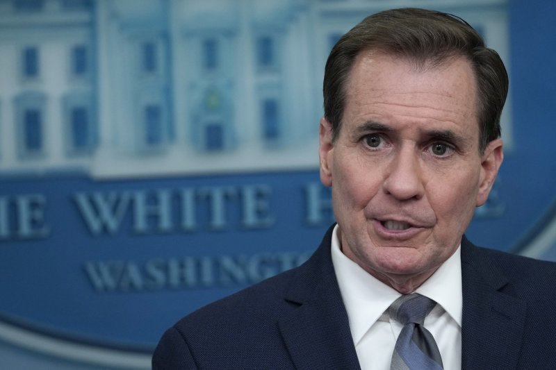 미 백악관에서 브리핑을 하고 있는 존 커비 백악관 국가안보회의(NSC) 전략소통조정관. 워싱턴=AP 뉴시스