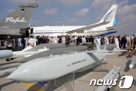 영국과 프랑스가 공동개발한 공대지 크루즈 미사일 스톰섀도/스칼프ⓒ AFP=News1