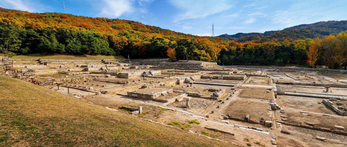 양주 회암사지 전경. 양주시 제공