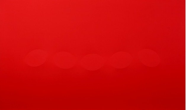 투리 시메티, 5 Ovali rossi, 2015 (오페라갤러리 제공)
