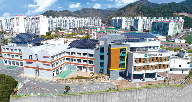 경남 거제시 보건소 전경. 거제시 제공