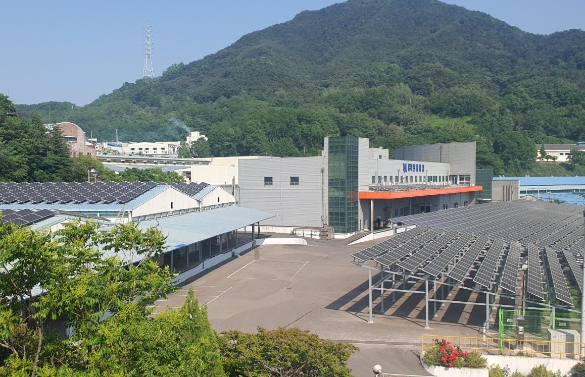 대구 달성군에 위치한 ㈜현대화섬 대구공장 전경사진. ㈜현대화섬 제공