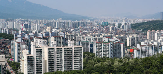 사진은 이날 서울 강북구, 도봉구 아파트 단지 모습. 2023.5.9/뉴스1