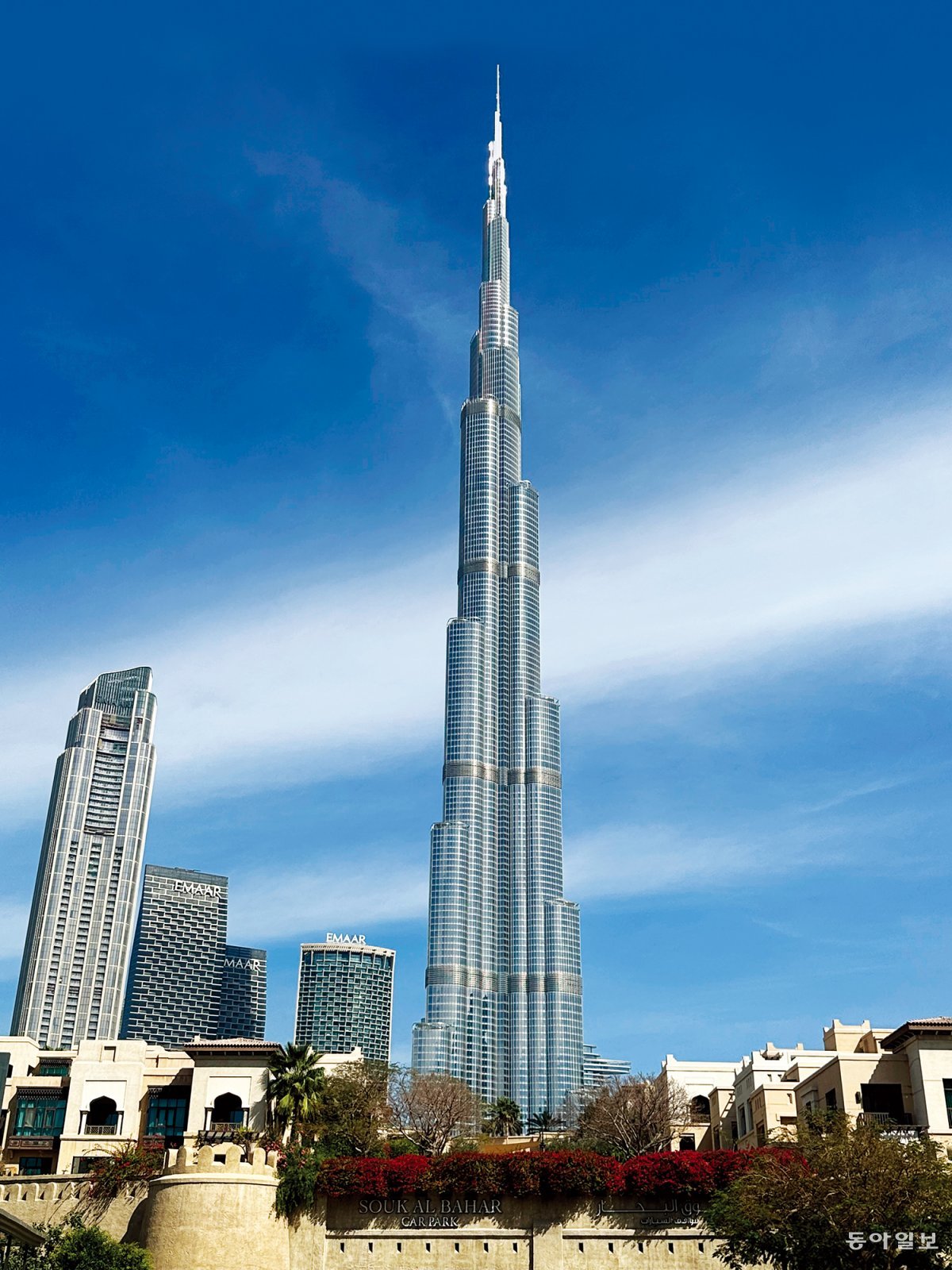 세계에서 가장 높은 건물인 부르즈 할리파. 이경은 기자