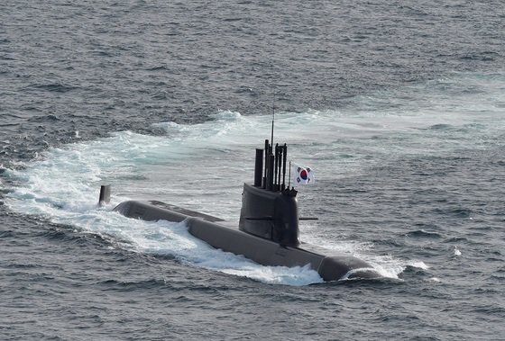 해군 잠수함 ‘도산안창호함’. 해군 제공