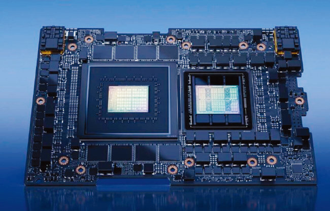 엔비디아는 5월 30일 가속화된 생성형 인공지능을 위한 그레이스 호퍼 슈퍼칩을 본격 생산한다고 밝혔다. [엔비디아 제공]