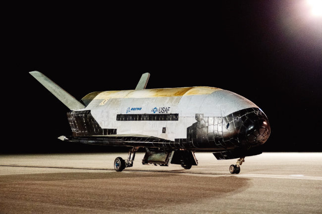 미국 우주군이 운용하는 우주왕복선 X-37B. [CSNA 제공]