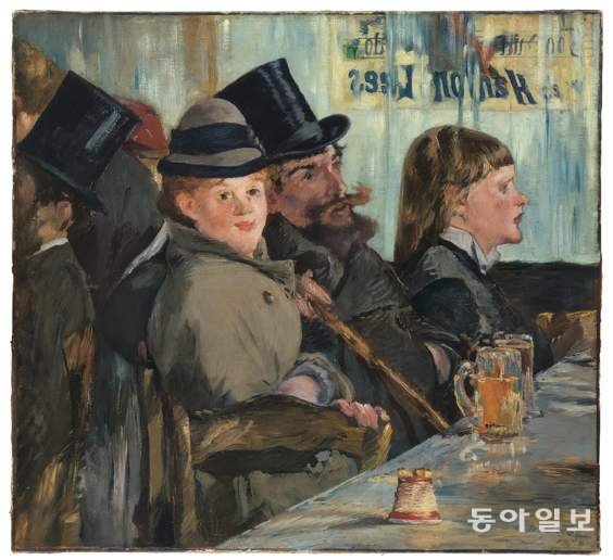 에두아르 마네, ‘카페에서’, 1878년. 스위스 라인하르트 컬렉션 소장.