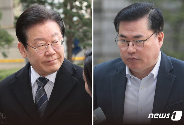 이재명 더불어민주당 대표와 유동규 전 성남도시개발공사 기획본부장. ⓒ News1