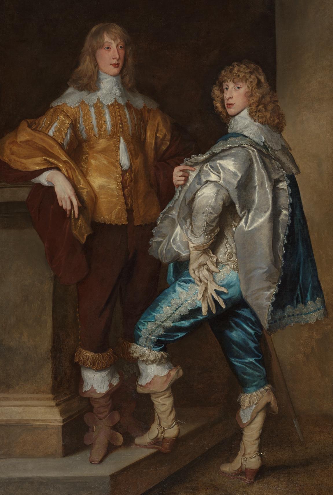 안토니 반 다이크 ‘존 스튜어트와 버나드 스튜어트 형제’. 1594∼1595년경, 캔버스에 유화, 66 × 49.5 ㎝, 내셔널갤러리 런던