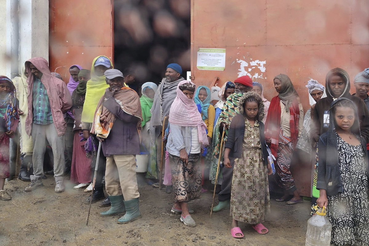 굿네이버스가 에티오피아에서 만난 난민들의 모습. 굿네이버스 제공