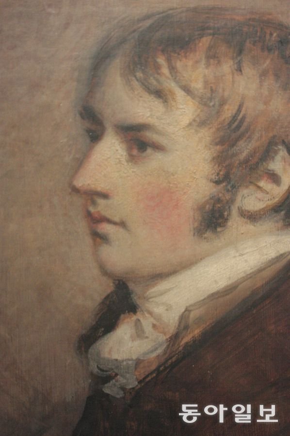 다니엘 가드너가 그린 존 컨스터블 초상화. 컨스터블이 20살이던 1796년에 그림.사진: 위키피디아
